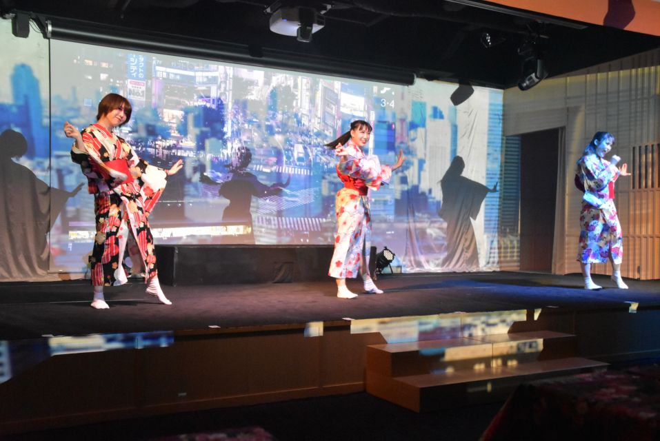 Tokyo: Traditional Story/Female Samurai Show With Drink - Frequently Asked Questions