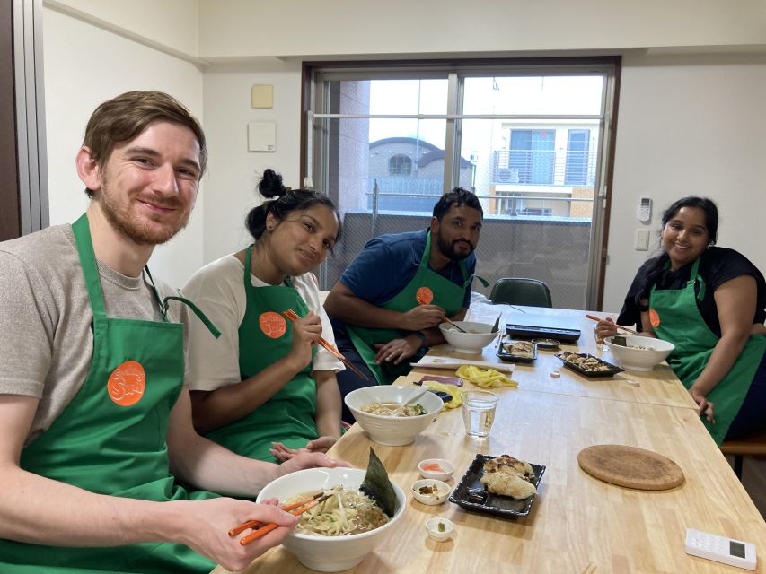 Osaka: Ramen and Gyoza Cooking Class in Dotonbori - Cooking Class Inclusions