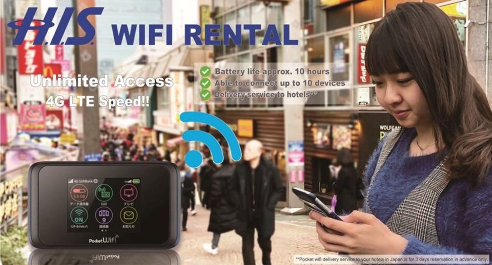 Harajuku Pickup: Unlimited WiFi Rental - Experience Highlights