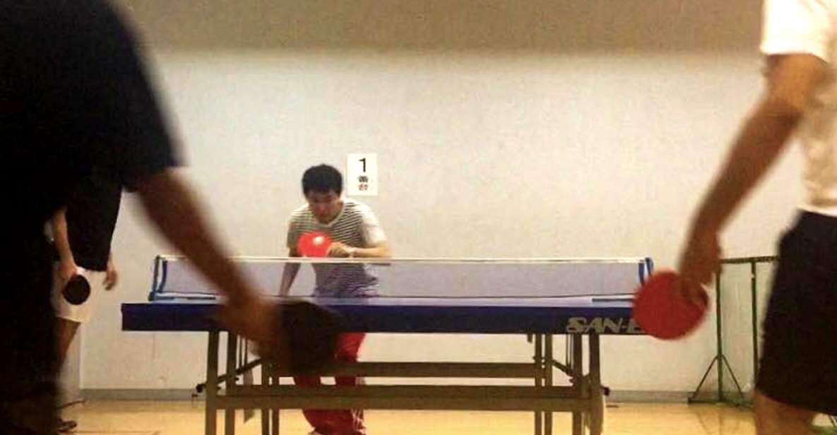 Osaka: Table Tennis Experience With Local Players - Key Takeaways