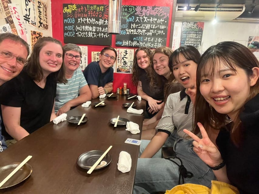 Japanese Style Pub Journey With Japanese University Students - Immersive Cultural Experience