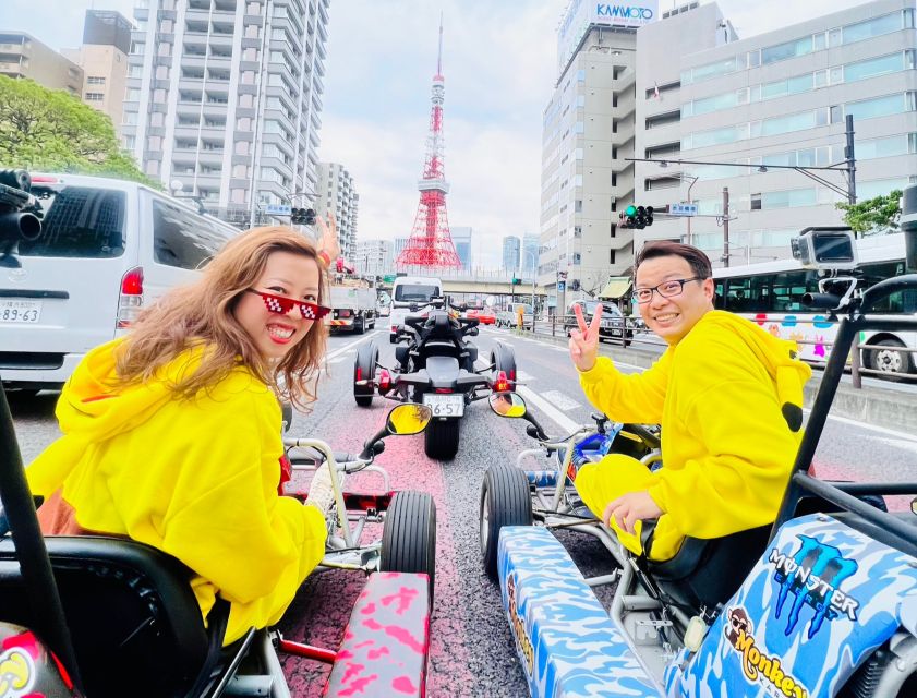 Tokyo: Shibuya Crossing, Harajuku, Tokyo Tower Go Kart Tour - Tour Description