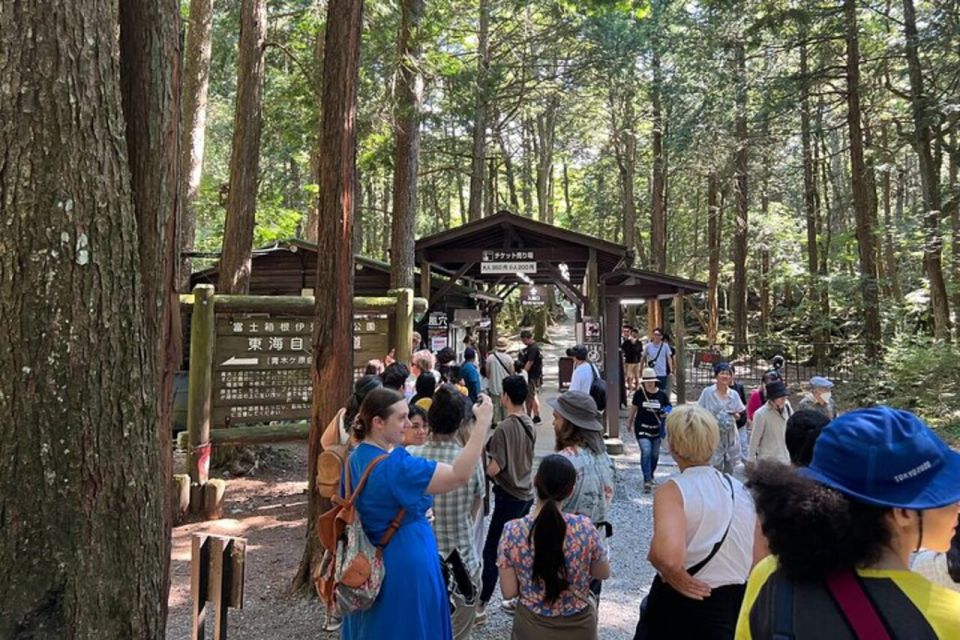 From Tokyo: Guided Aokigahara Forest and Mt.Fuji Day Tour - Itinerary