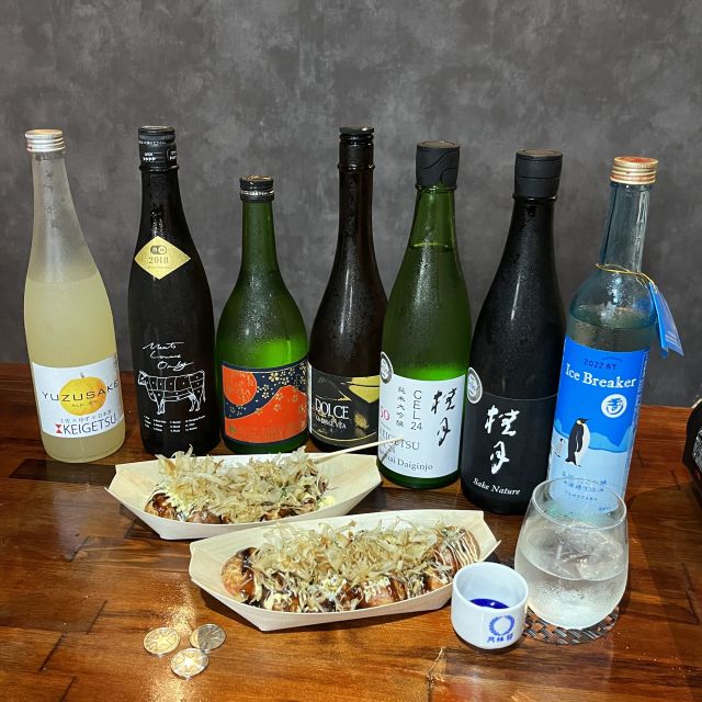 Osaka Sake Tasting With Takoyaki DIY - Highlights