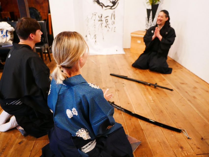 Tokyo: Authentic Samurai Experience, at a Antique House - Authentic Kimono Dressing Experience