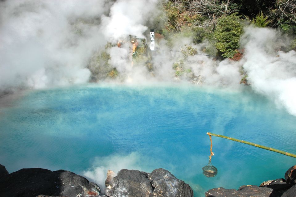 Beppu: Jigoku Onsen Museum, Sea Hell, Shaven Monk's Head Hell - Oniishi Bozu Jigoku: Shaven Monks Head Hell