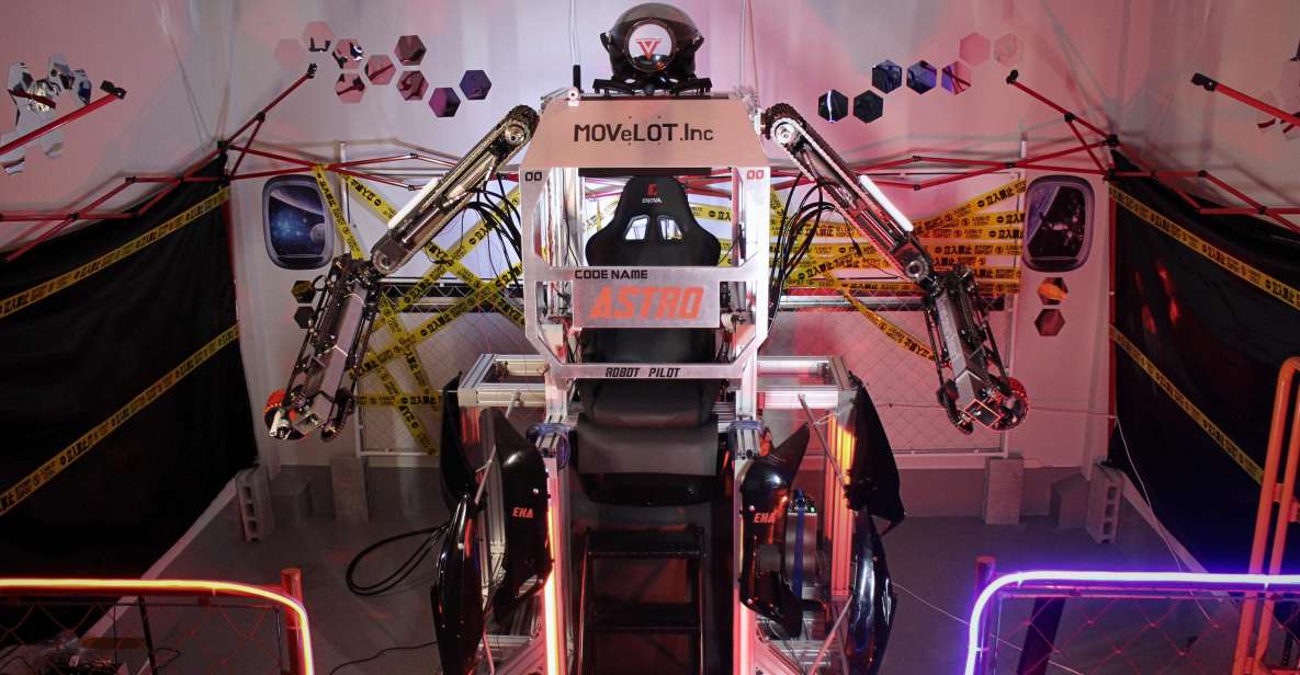 Tokyo: Robot Piloting and VR Shooting Attraction Ticket - Key Takeaways