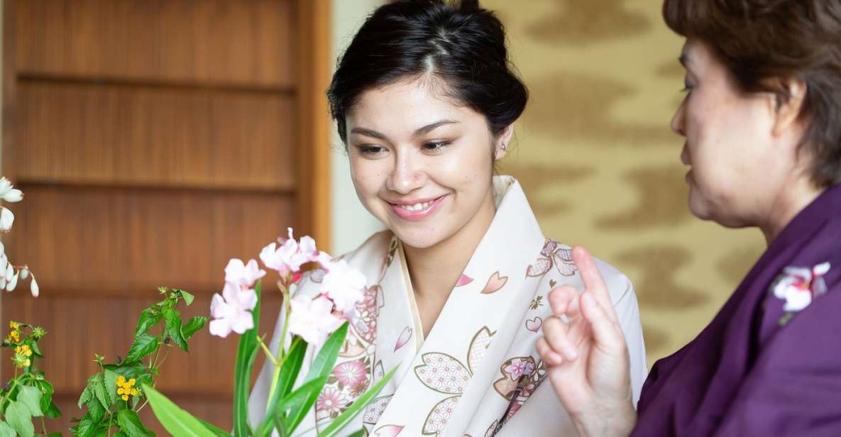 Flower Arrangement Experience With Simple Kimono in Okinawa - Key Takeaways