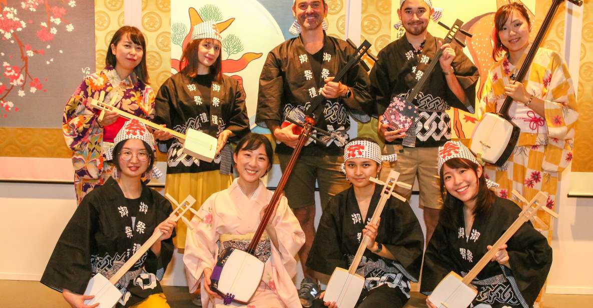 【Tokyo Shami】Let's Make a Mini Shamisen and Play It! - Itinerary