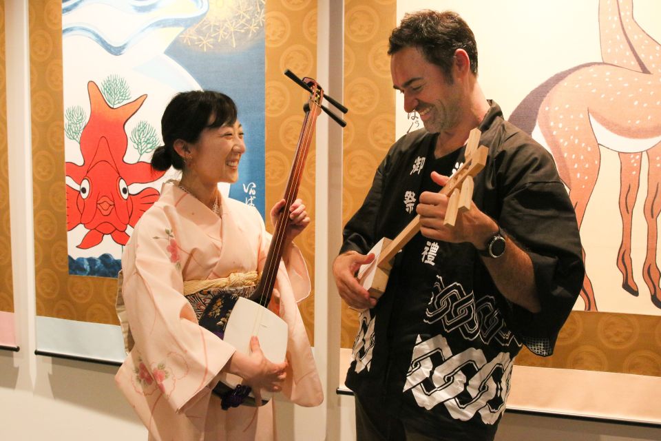 【Tokyo Shami】Let's Make a Mini Shamisen and Play It! - Price and Duration