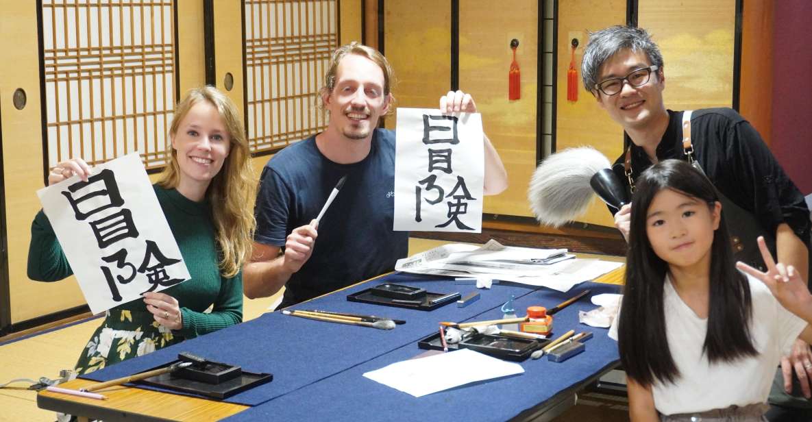 Japanese Calligraphy Trial Class - Inclusions