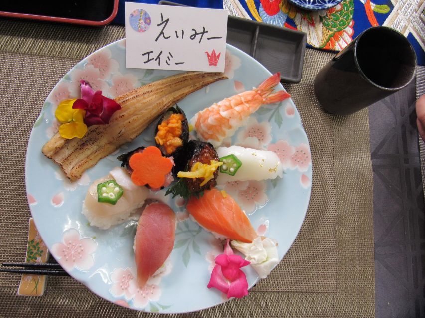 Kyoto: Cooking Class, Learning How to Make Authentic Sushi - Menu Highlights