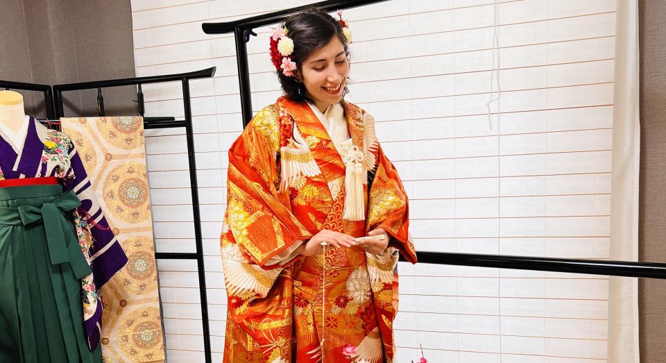 Kimono Experience and Japanese Home-Cooking Lesson Osaka - Activity Description