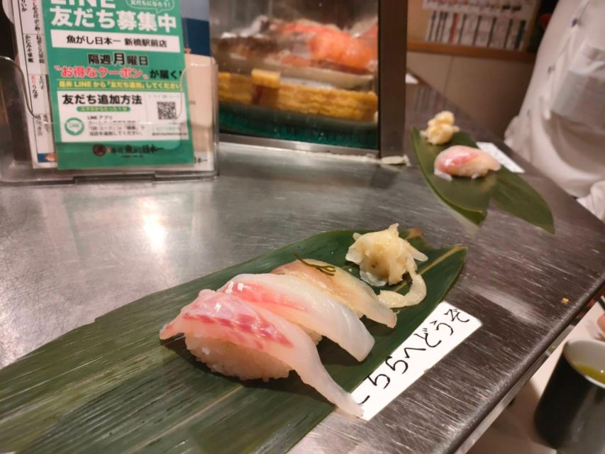 Shimbashi Walking Food Tour With a Local Guide in Tokyo - Meeting Point