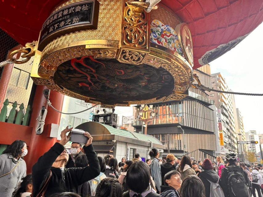 Tokyo Full Day Tour With Guide and Foods Included - Food and Beverage Inclusions