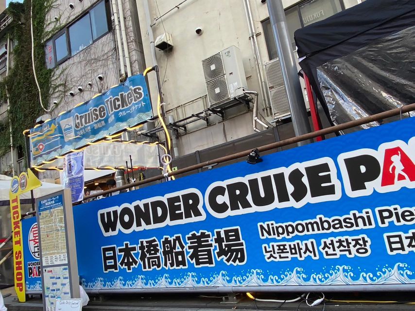 Osaka: Dotonbori District Sightseeing Cruise & Beer Discount - Booking Information