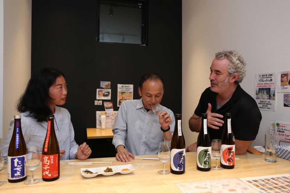 Sake Tasting in Central Kyoto - Reservation Details