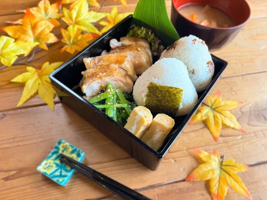 World-Famous Dish Teriyaki Chicken Bento With Onigiri - Class Description