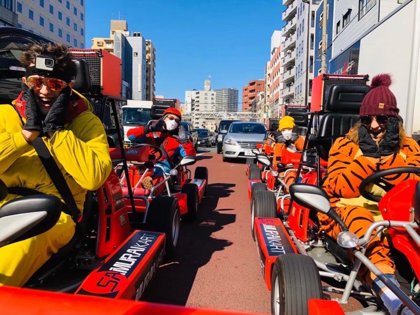 Original 1 Hour Street Go Kart in Asakusa - Gratuities Information