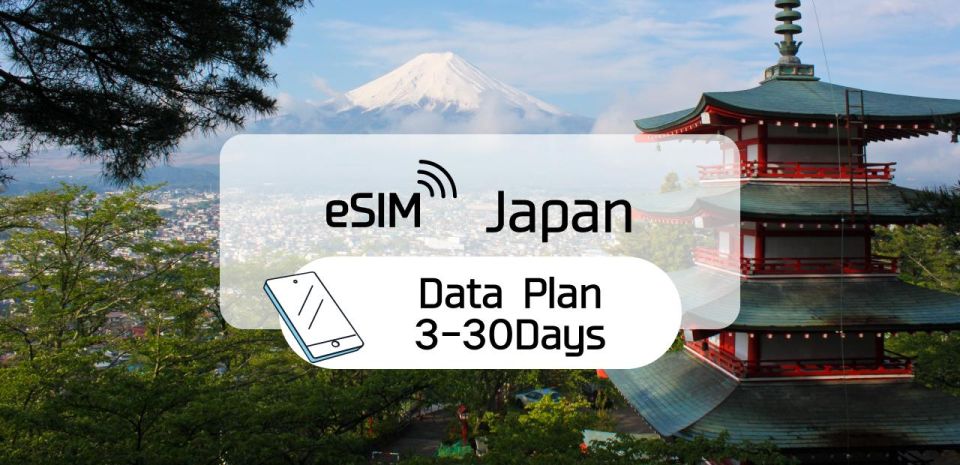 Japan: Esim Roaming Data Plan (0.5-2gb/ Day) - Data Packages & Validity