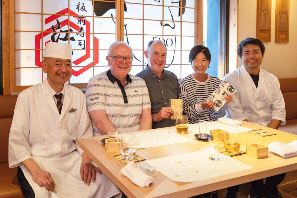 Tokyo Professional Sushi Chef Experience - Restrictions