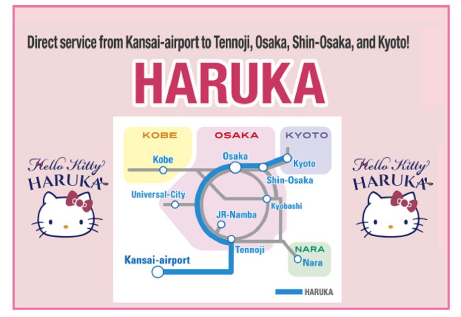 Kansai-Airport Express HARUKA One-way Ticket - Frequently Asked Questions