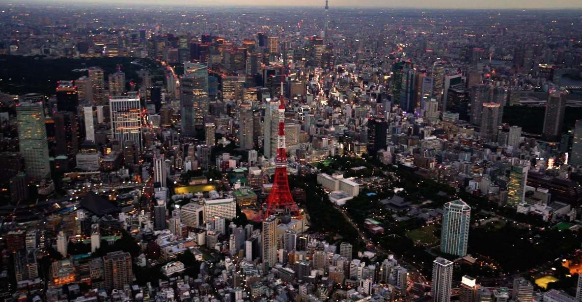 Tokyo Sightseeing Helicopter Tour for 5 Passengers - Inclusions and Restrictions