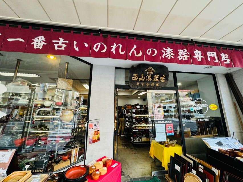 Tokyo : Asakusa Nearby Japanese Tableware Finding Tour - Booking Information