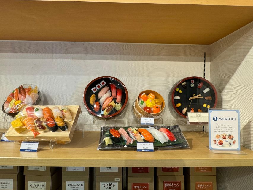 Tokyo : Asakusa Nearby Fake Japanese Food Making Experience - Booking Information