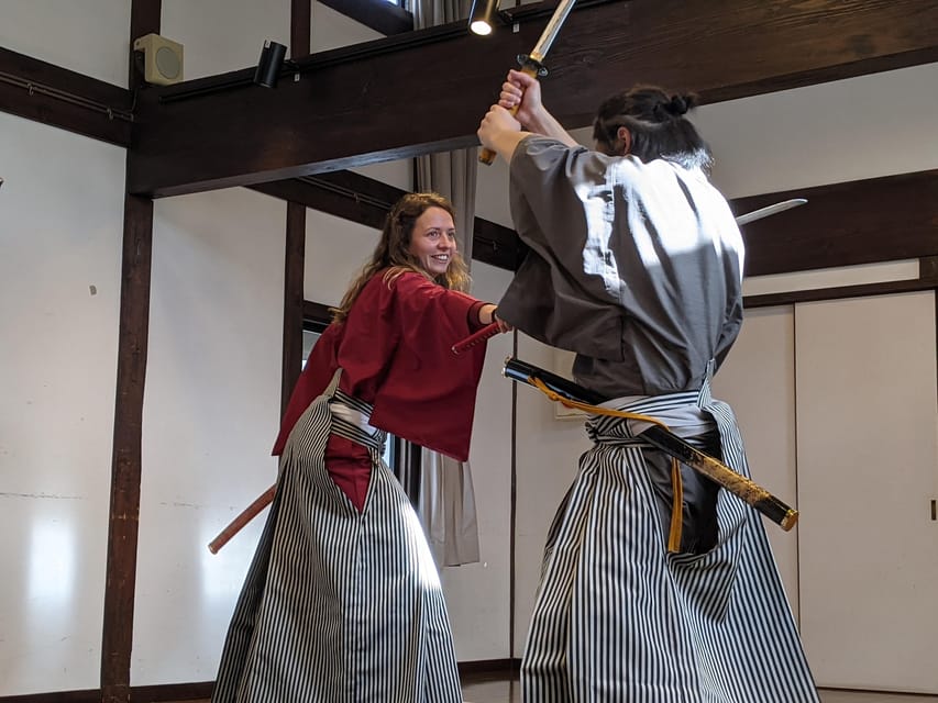 Matsumoto Castle Tour & Samurai Experience - Samurai Experience Activity