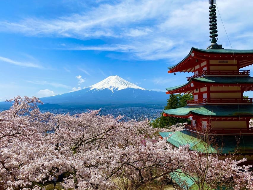 View of Mt. Fuji, Chureito Pagoda and Hakone Cruise Day Trip - Detailed Itinerary