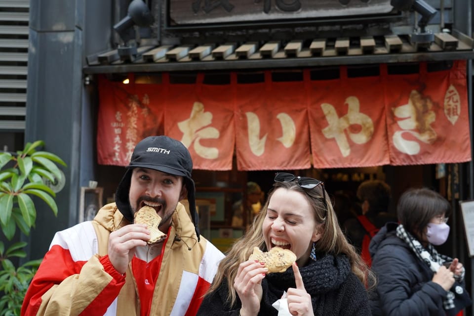 Tokyo: Local Foodie Adventure Near Roppongi - Unique Shopping Spots