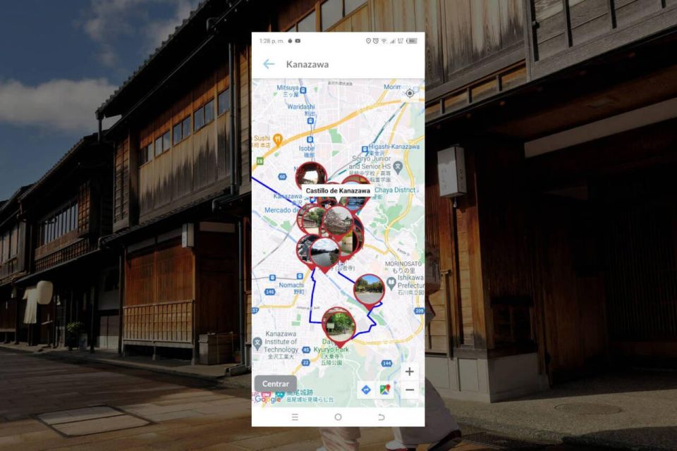 Kanazawa Self-Guided Tour App With Multi-Language Audioguide - Directions