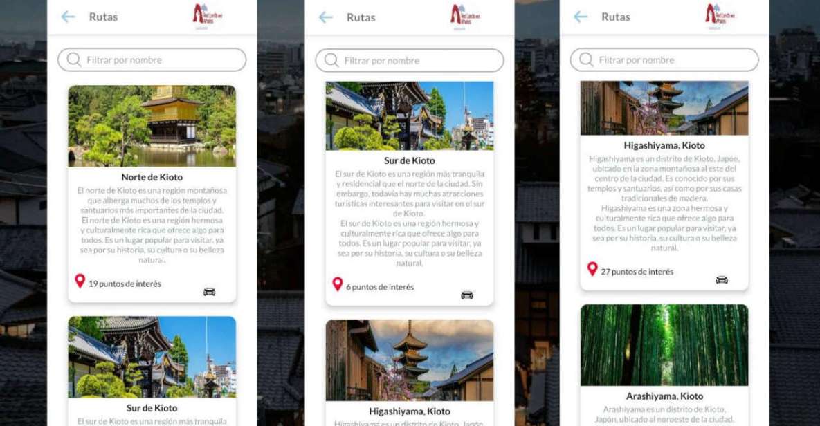 Kyoto Self-Guided Tour App With Multi-Language Audioguide - Key Takeaways