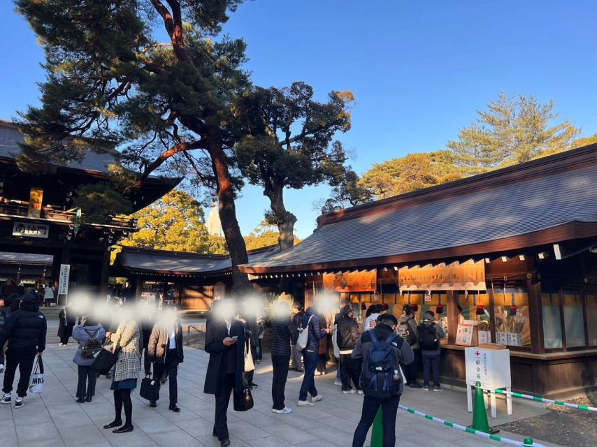 Tour in Meiji Shrine, Red Ink Stamp Experience and Shopping - Booking Details