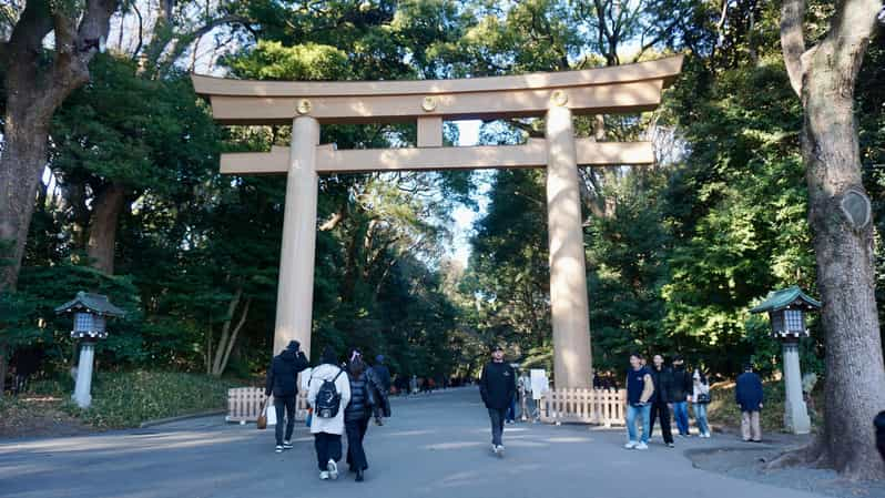 Tokyo From Meiji Shrine to Shibuya Crossing & Lunch,Dessert - Key Takeaways