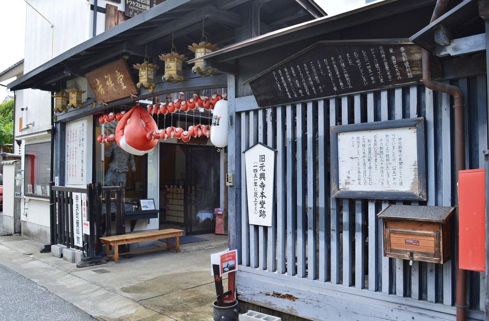 Audio Guide: Naramachi Area and Gango-ji - Important Information