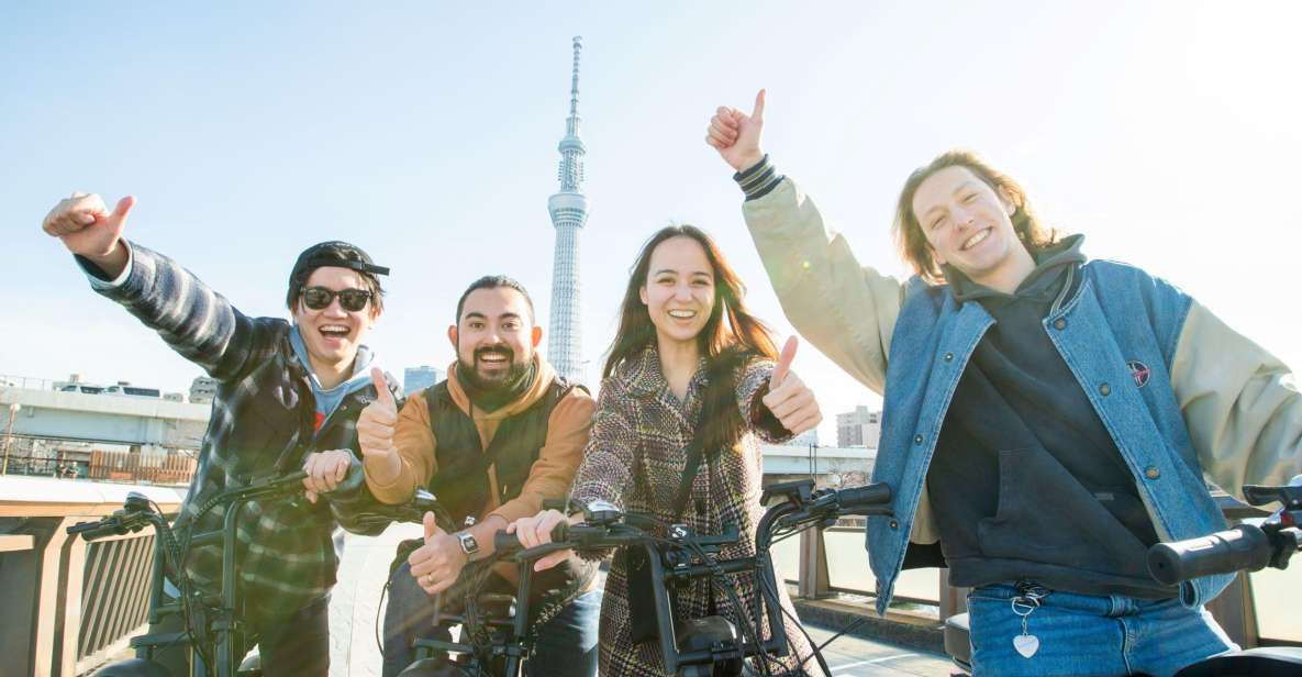 Tokyo: 3-hour Guided E-Bike Tour of the Citys Hidden Gems - Itinerary