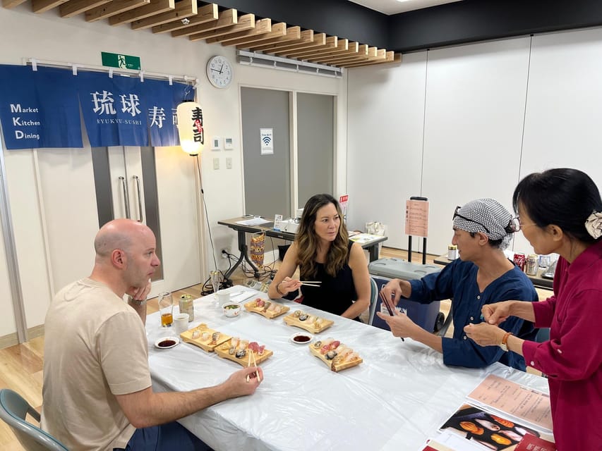 Naha Makishi Public Market : Sushi Making Experience - Event Schedule