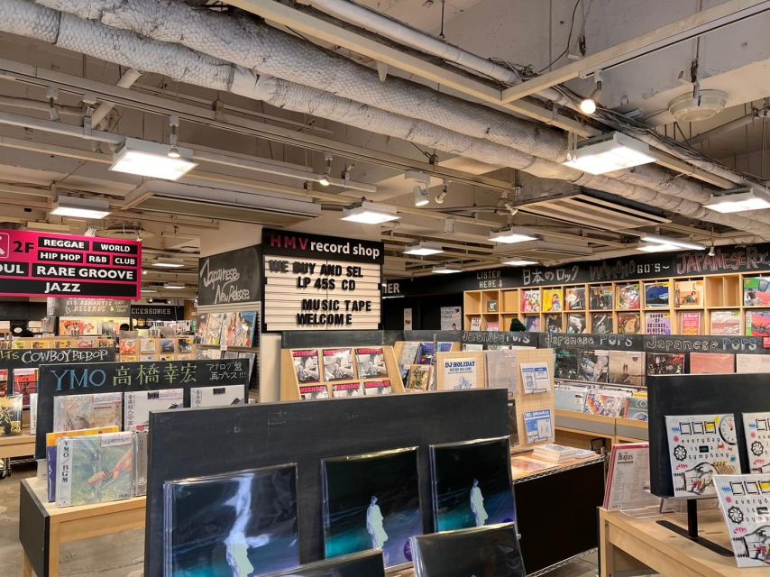 A Tour of Code Stores to Find World Music in Shibuya - Highlights of the Music Tour