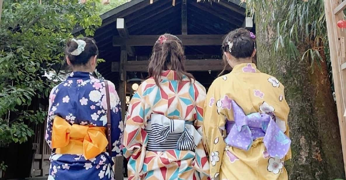 Guided Tour of Walking and Photography in Asakusa in Kimono - Itinerary