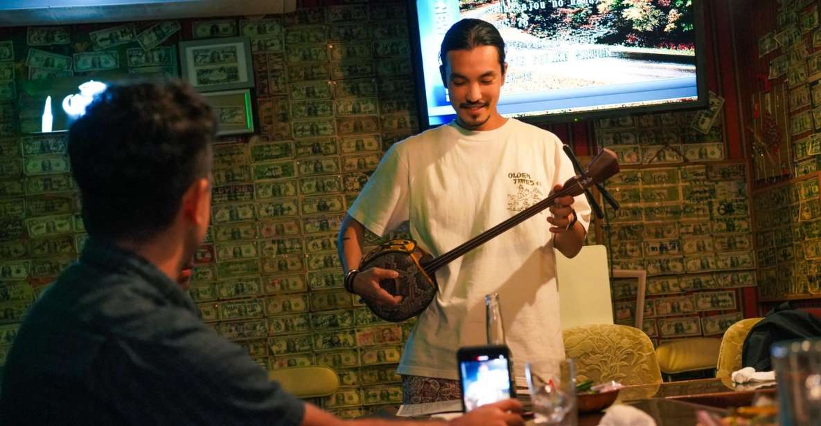 Okinawa Bar Hopping Tour With Sanshin Live in Koza - Itinerary Highlights