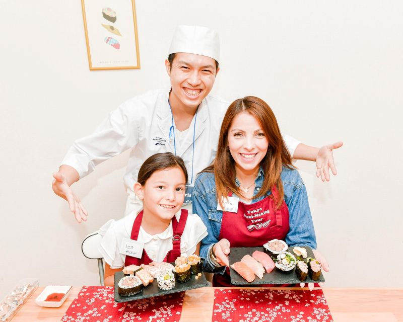 Sushi Making Class in English With Friendly Chef in Tokyo - Customer Review