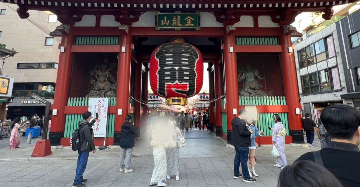 Tokyo Asakusa Walking Tour of Sensoji Temple & Surroundings - Includes