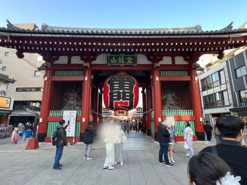 Tokyo Asakusa Walking Tour of Sensoji Temple & Surroundings - Booking