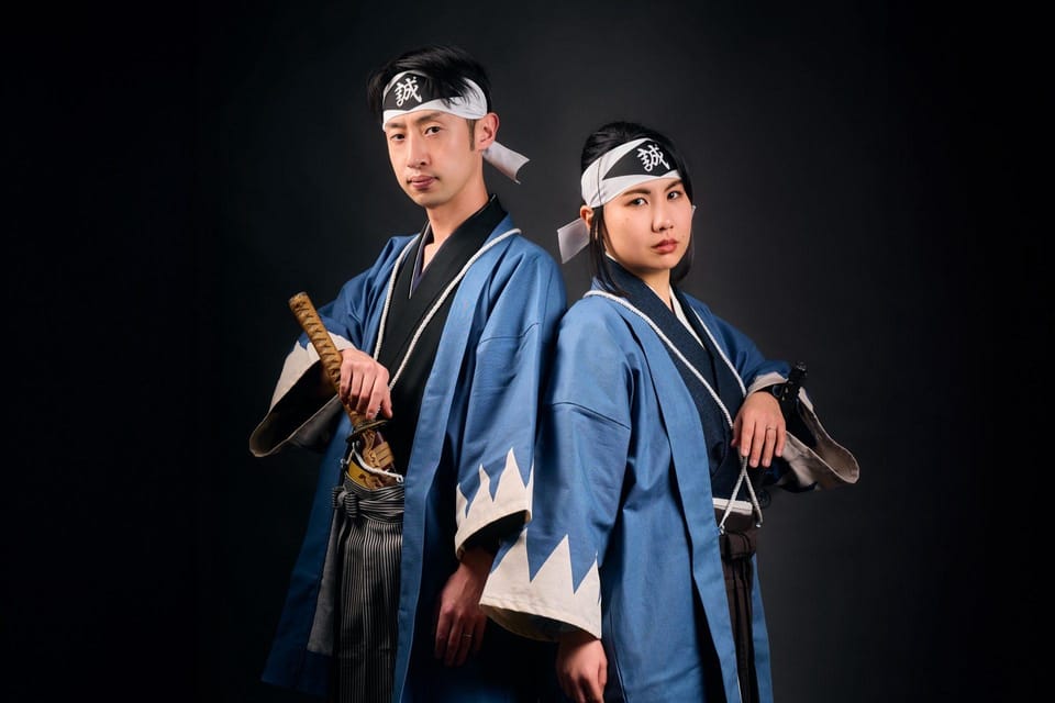 Kyoto:“Shinsengumi” Samurai Makeover and Photo Shoot - Inclusions