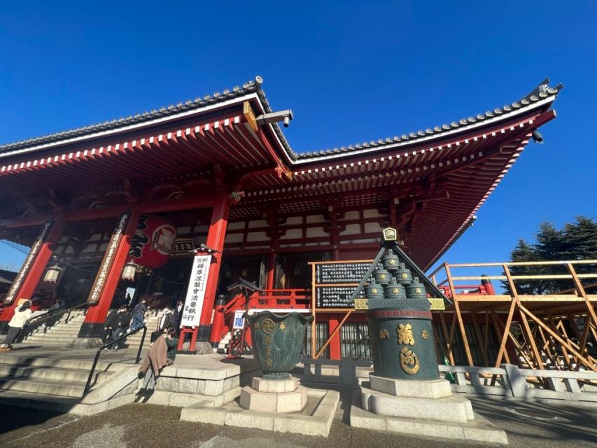 Tokyo Asakusa Morning Temple and Onigiri Walking Tour - Full Description