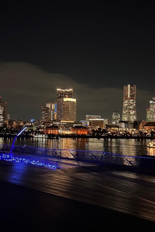 Yokohama 1.5 H Night View Walking Tour in Minatomirai - Highlights