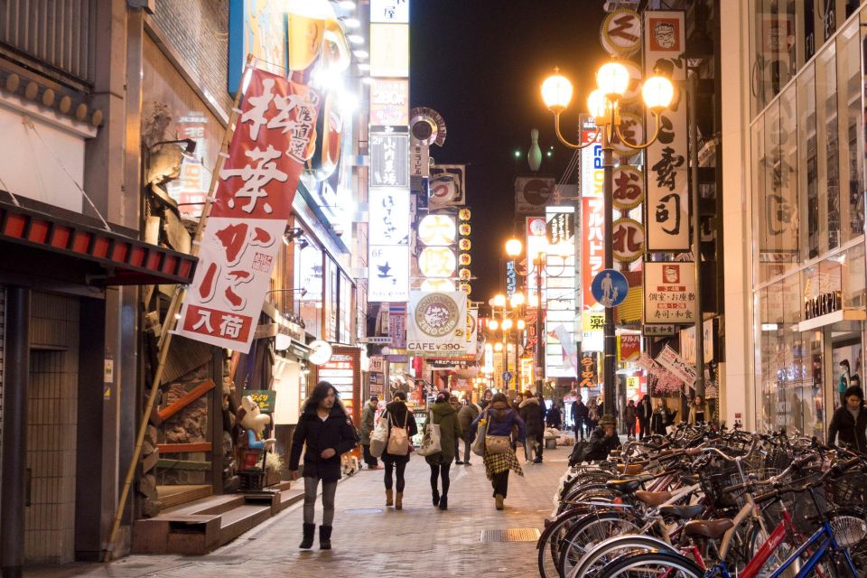 Osakas Dotonbori Audio Guide: The Vibrant District - Inclusions