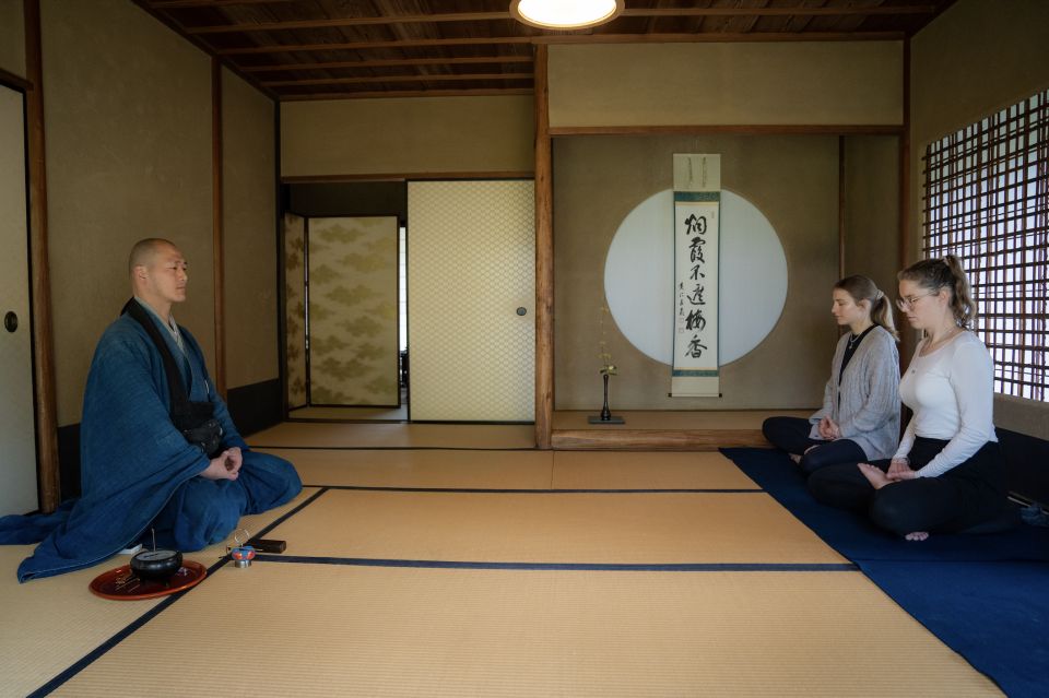 Kyoto: Zen Meditation at a Private Temple With a Monk - Experience Description